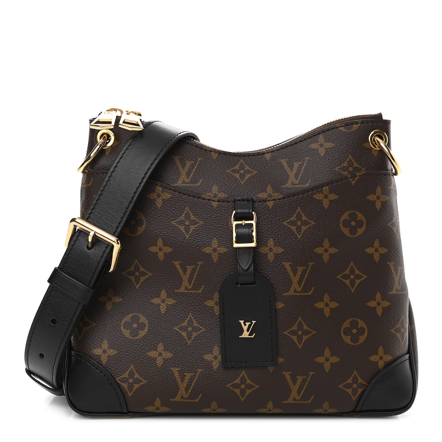 Louis Vuitton Monogram Odeon PM Black 1 of 11