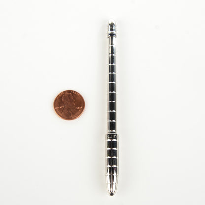 Louis Vuitton Agenda Ballpoint Pen Silver 2 of 8