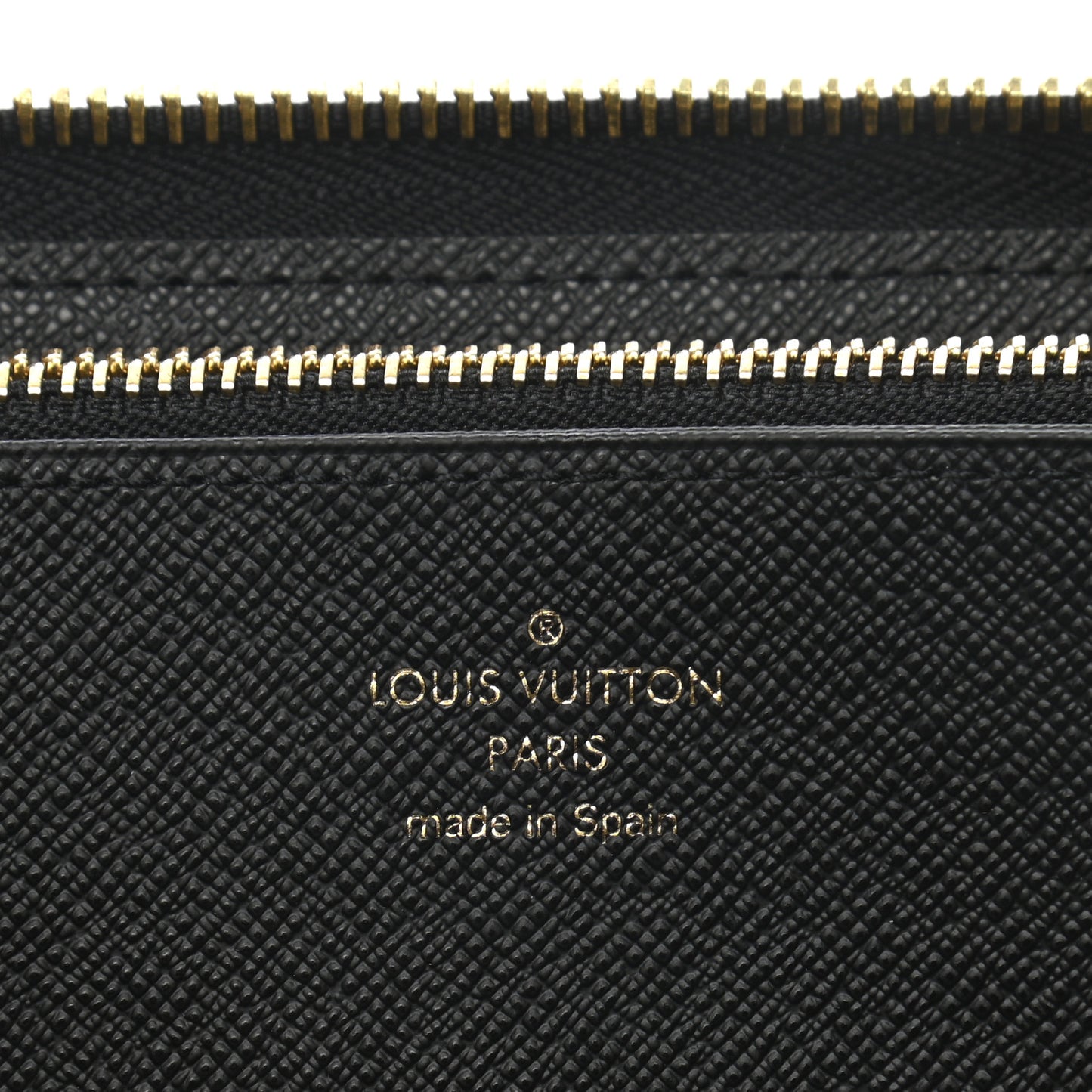 Monogram Giant Crafty Zippy Wallet Creme Rouge Black