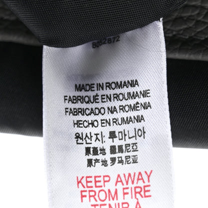 Burberry Calfskin Logo Messenger Charcoal Grey 7 of 10