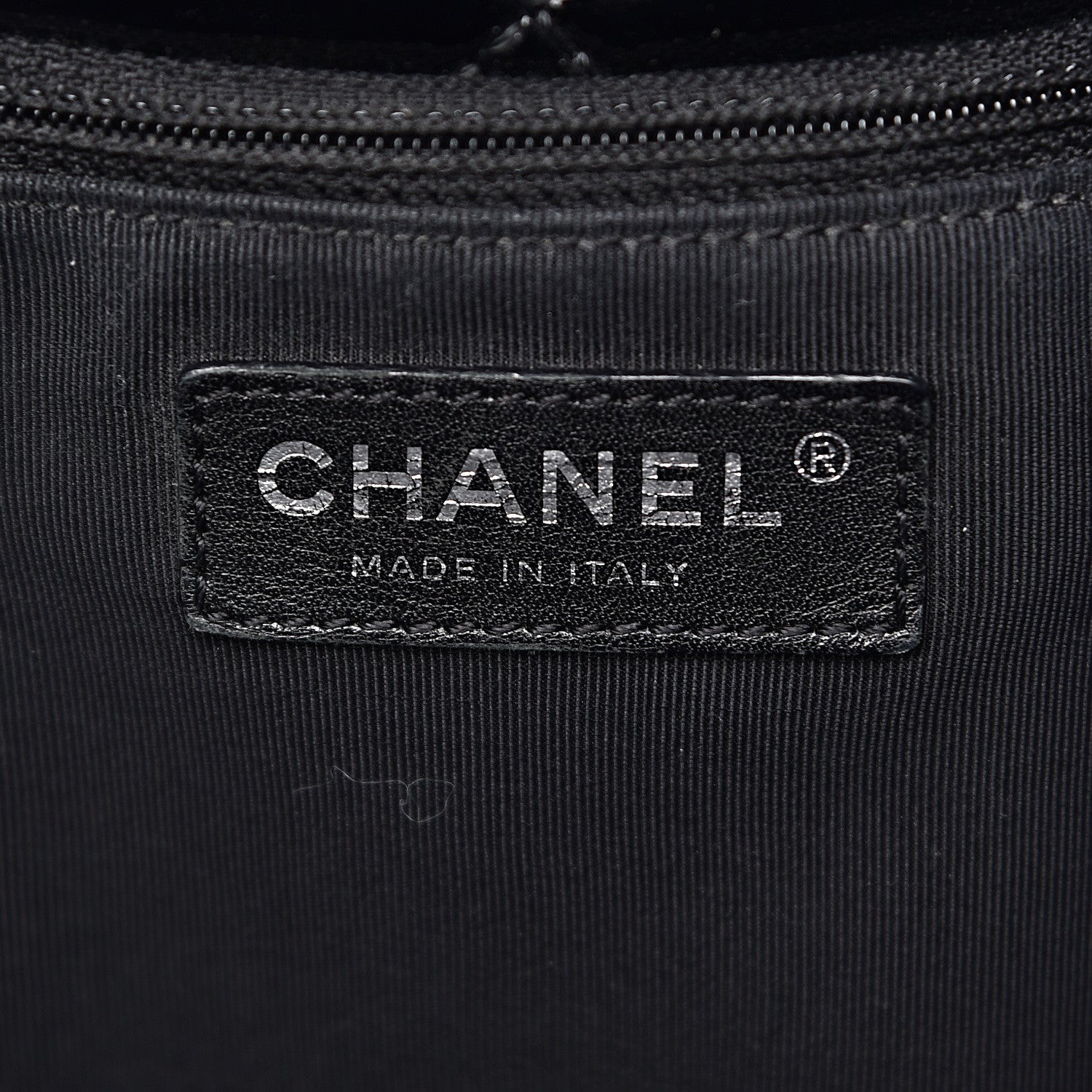 Chanel Patent Quilted Large Chic and Glitter Tote Black 6 of 12