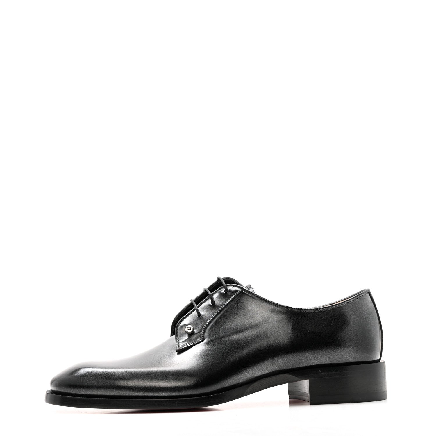 Christian Louboutin Calfskin Chambeliss Mens Derbies 43 Black 1 of 12