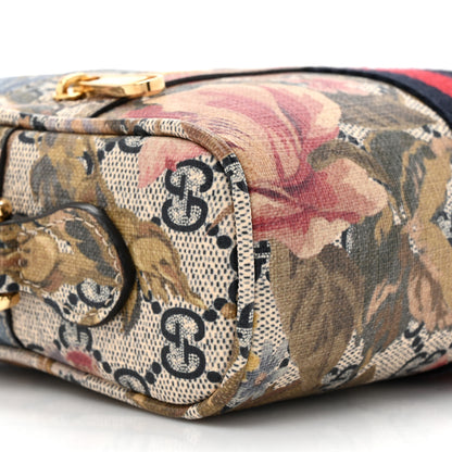 Gucci GG Supreme Monogram Water Flora Web Mini Ophidia Shoulder Bag Beige White Multicolor 10 of 10