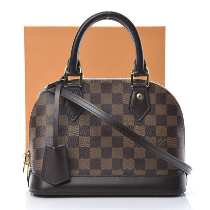 Louis Vuitton Damier Ebene Alma BB 13 of 13