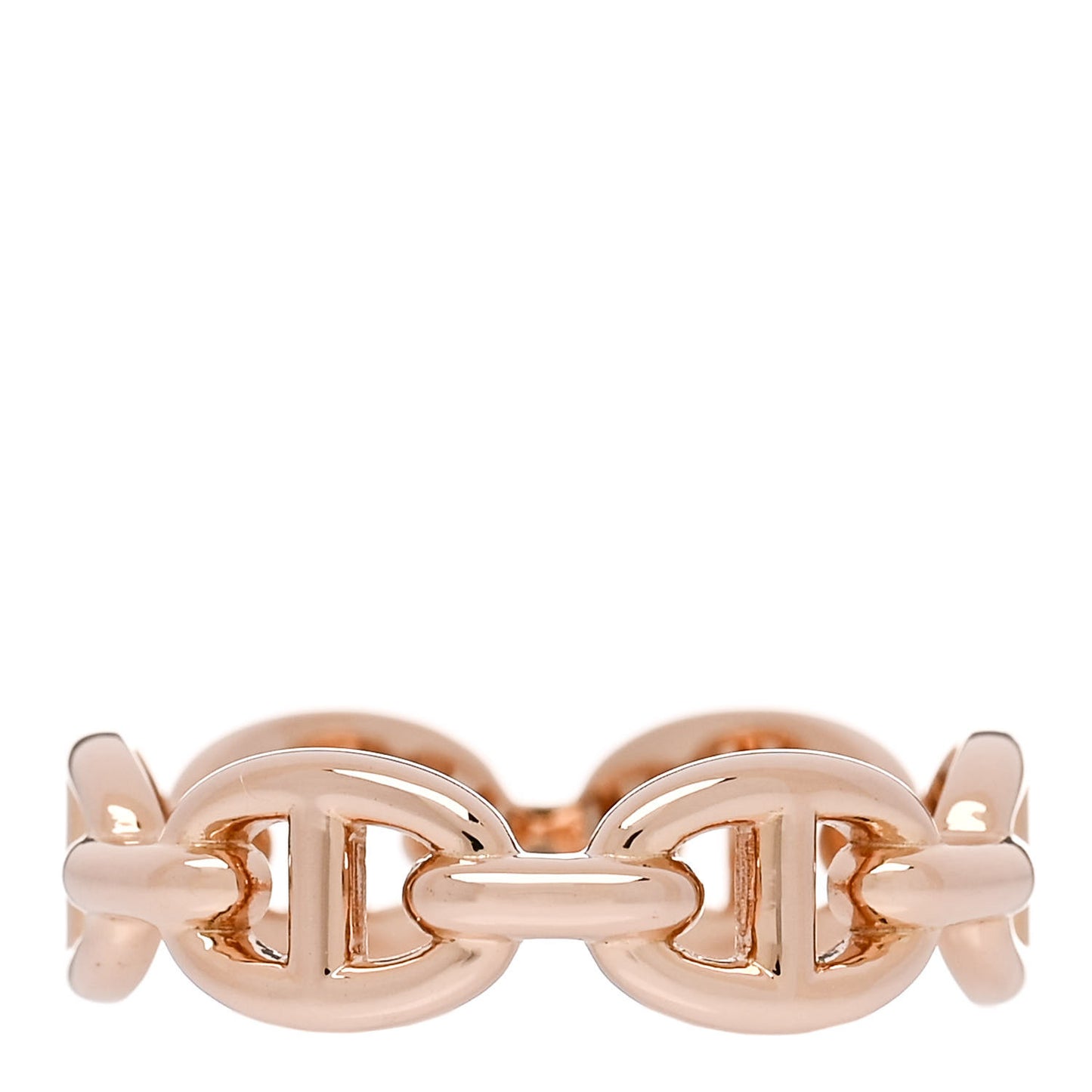 18K Rose Gold PM Chaine d'Ancre Enchainee Ring 52 6