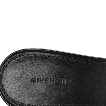 Givenchy Raffia 4G Logo Mule Sandals 35 Beige Black 8 of 12