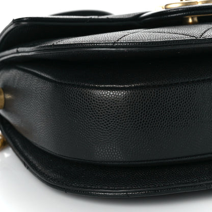 Chanel Caviar Quilted Moon Messenger Black 8 of 9