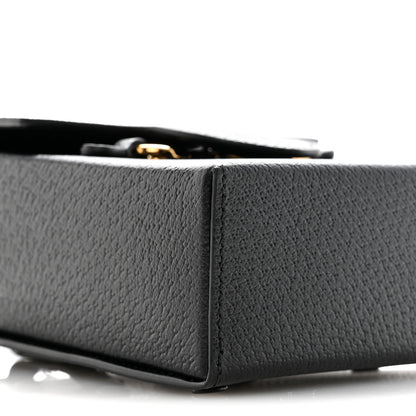 Gucci Dollar Calfskin Vertical Horsebit 1955 Crossbody Bag Black 9 of 11