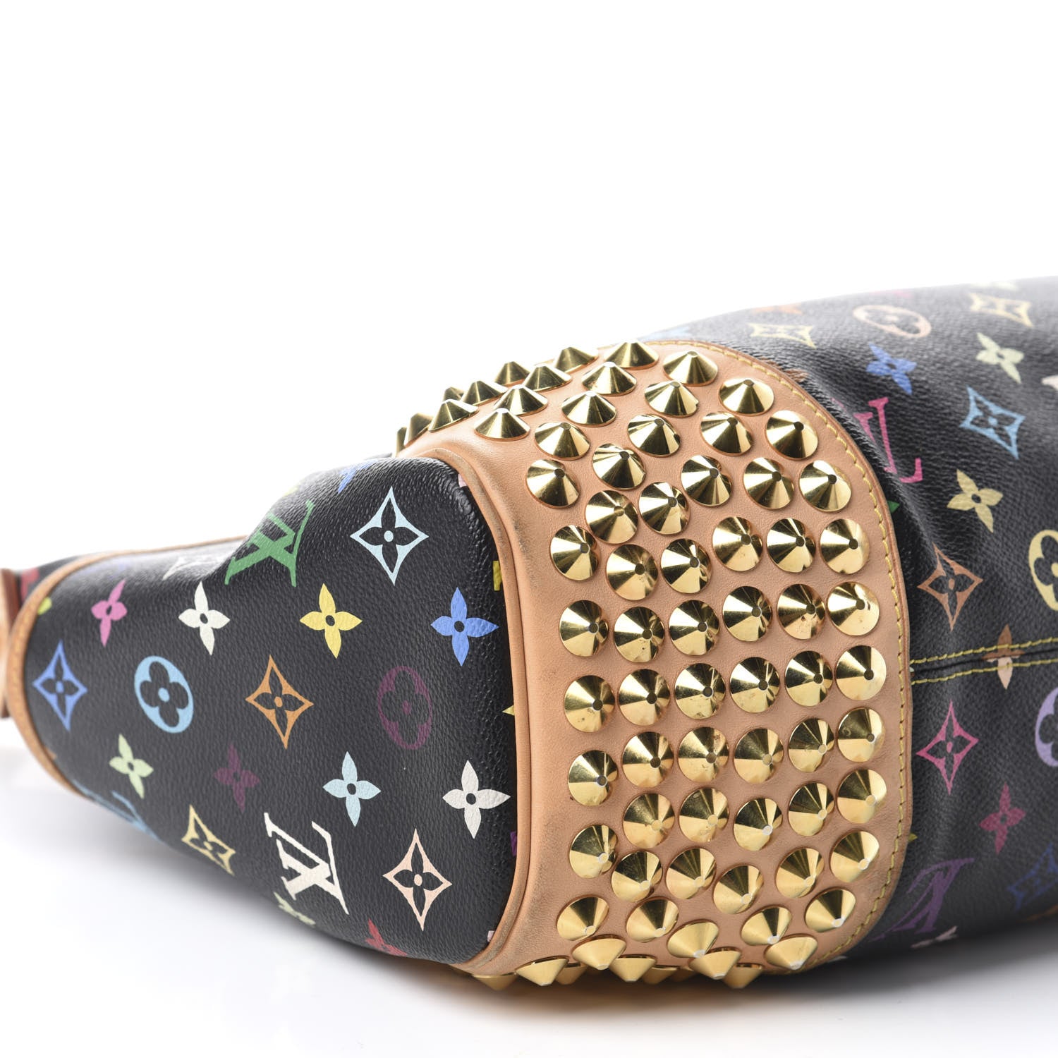 Louis Vuitton Monogram Multicolor Chrissie Black 6 of 16