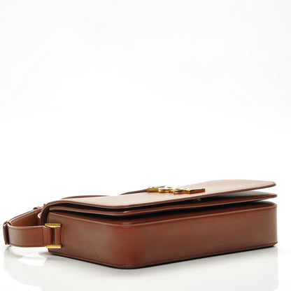 Saint Laurent Smooth Calfskin Medium Classic Monogram Universite Bag Brown 4 of 6