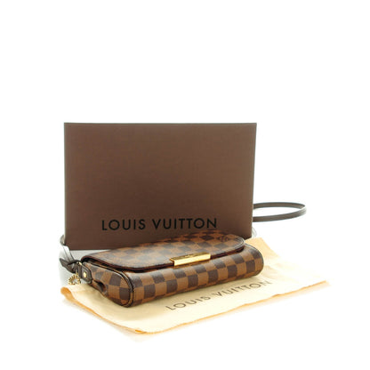 Louis Vuitton Damier Ebene Favorite PM 4 of 8