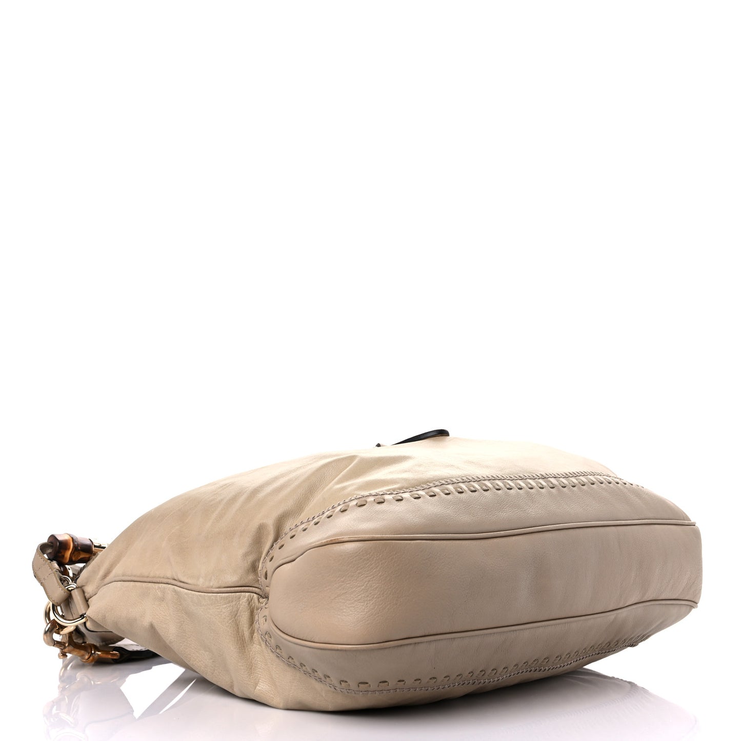 Calfskin Large New Jackie Hobo Beige