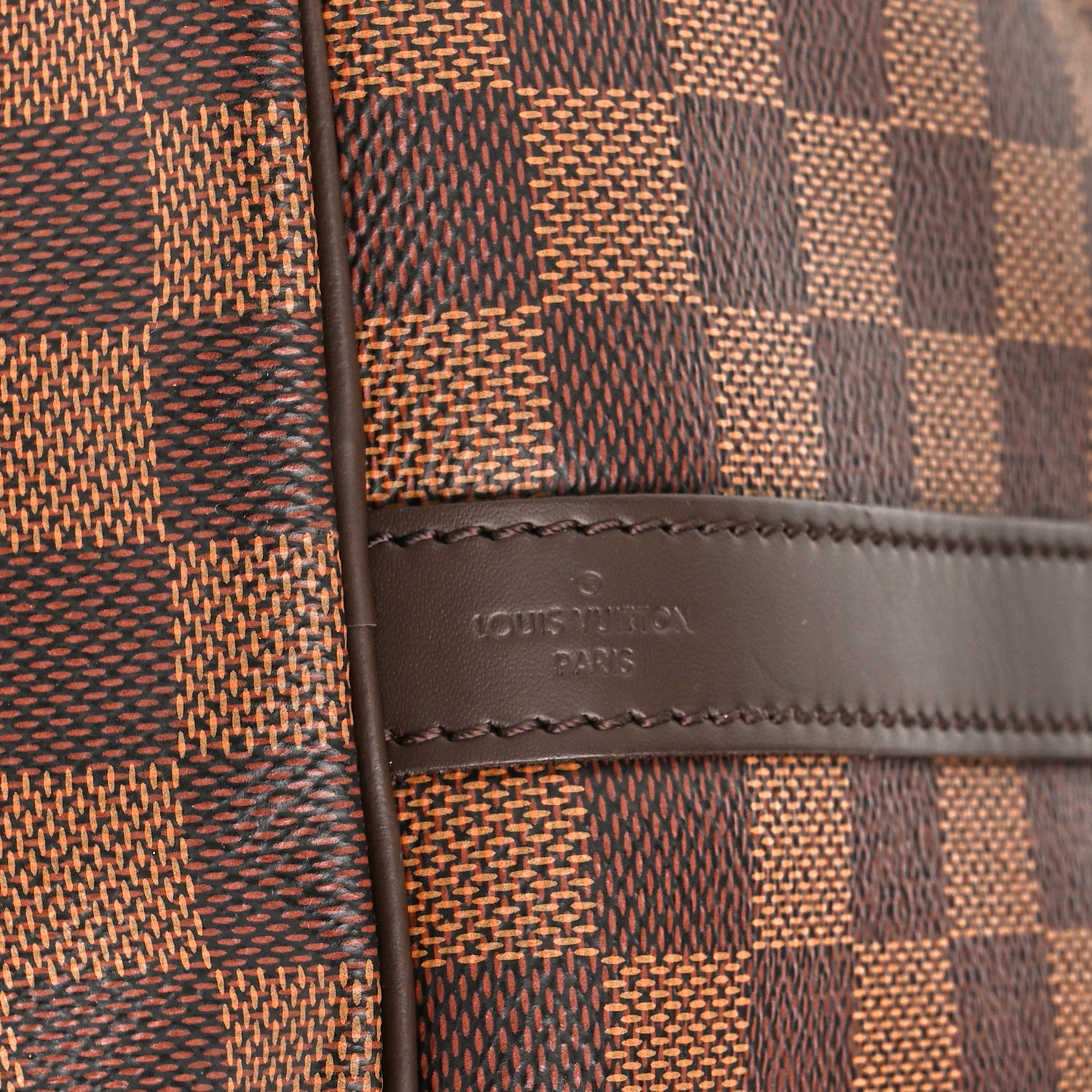 Louis Vuitton Damier Ebene Speedy Bandouliere 30 6 of 9