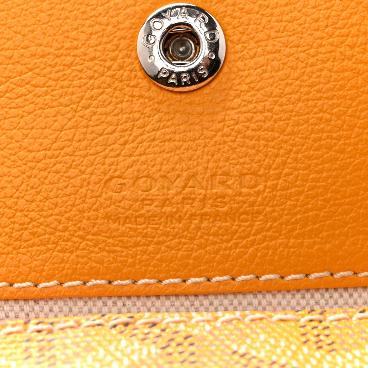 Goyardine Saint Louis PM Yellow