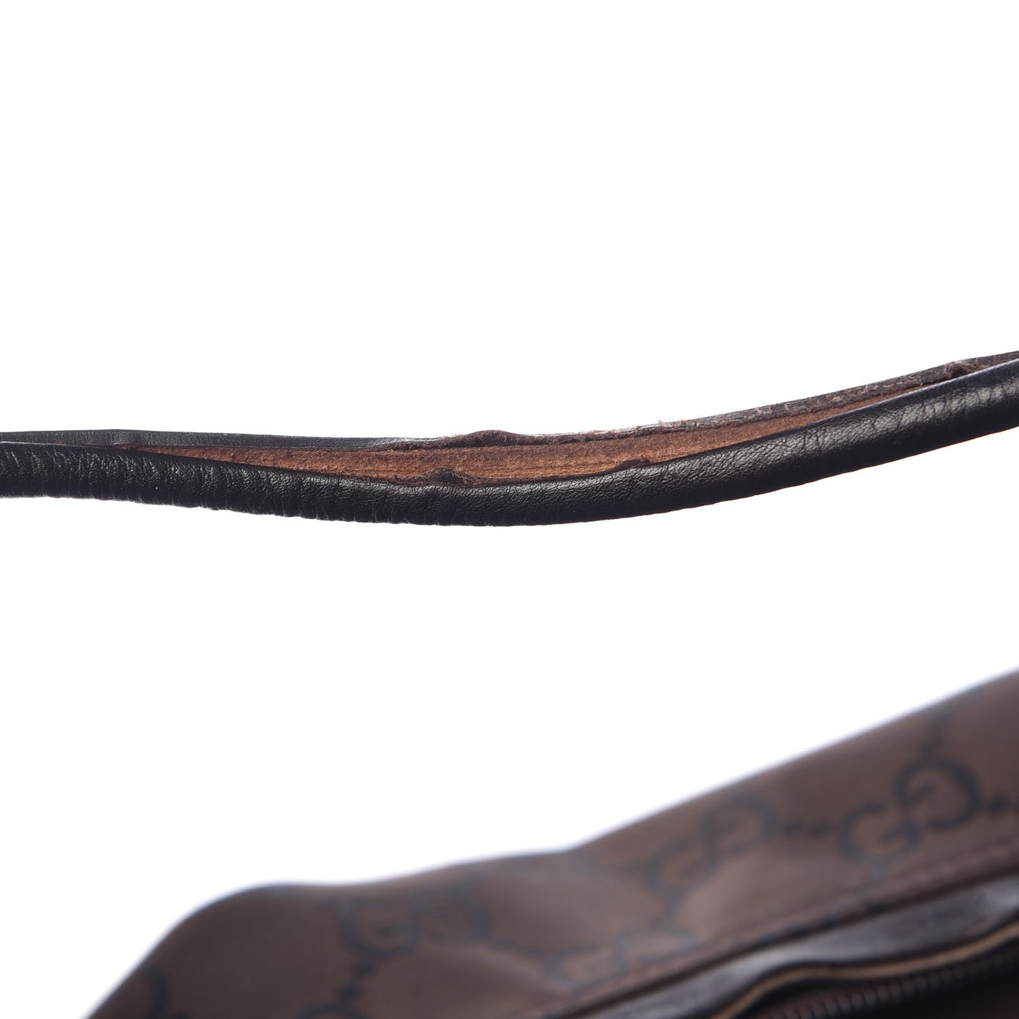 Nylon Monogram Hobo Dark Brown