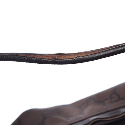 Gucci Nylon Monogram Hobo Dark Brown 10 of 14