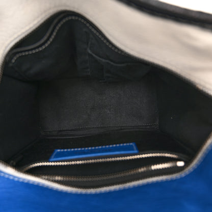 Balenciaga Agneau Arena Multicolore XS Bazar Shopper Tote Bleu White Black 5 of 11