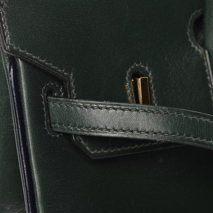 Hermes Box Birkin 25 Vert Fonce 32 of 32