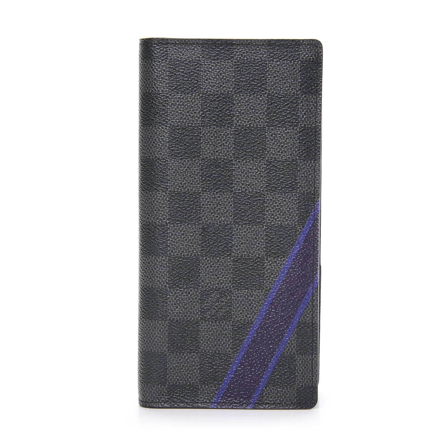 Damier Graphite My LV Heritage Brazza Wallet Raisin Violet
