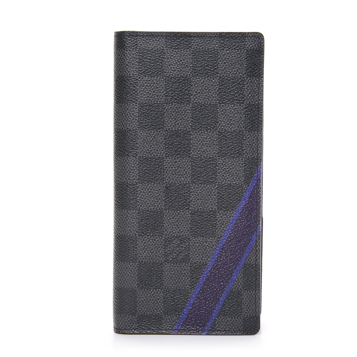 Louis Vuitton Damier Graphite My LV Heritage Brazza Wallet Raisin Violet 1 of 7