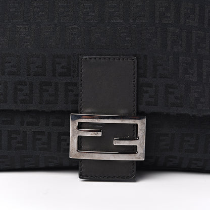 Fendi Zucchino Mama Baguette Black 8 of 8
