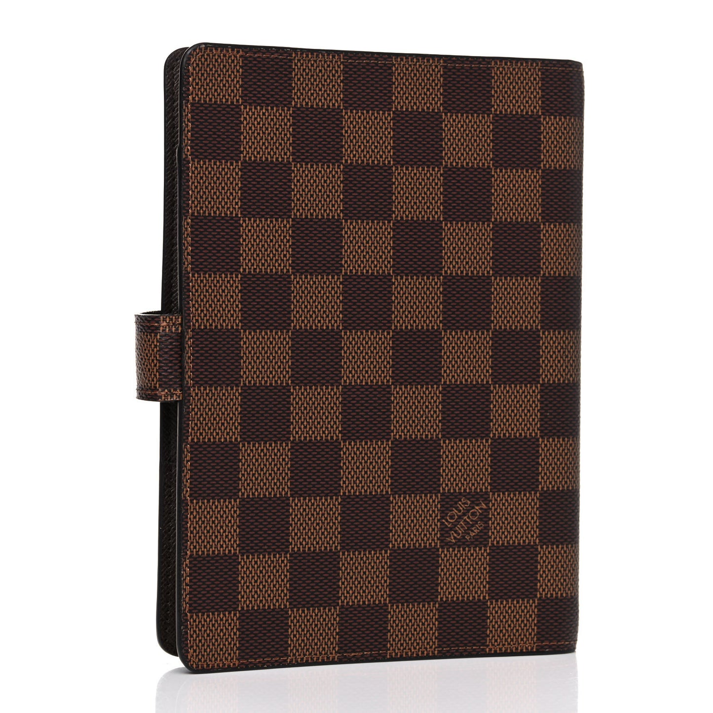 Damier Ebene Medium Ring Agenda Cover