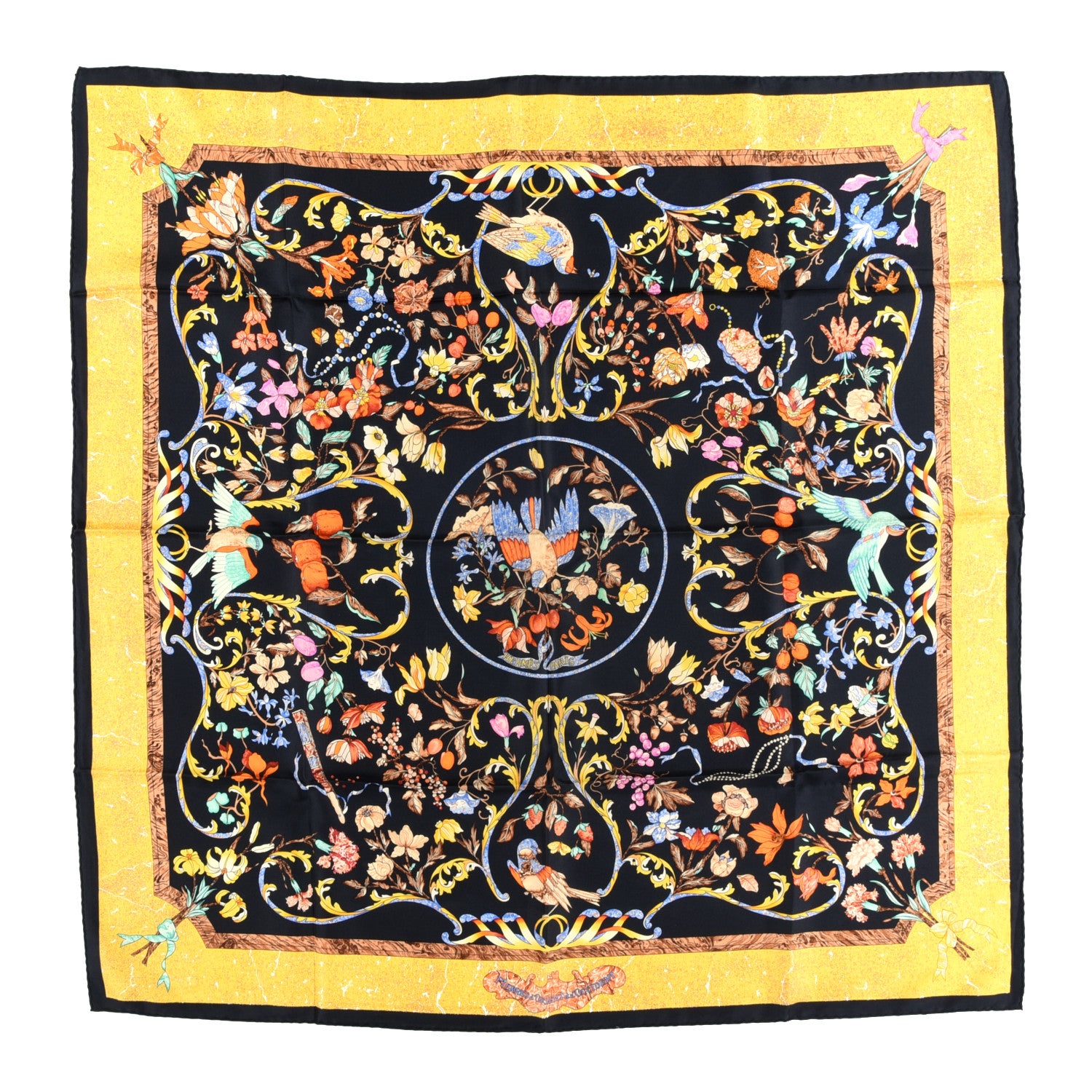 Hermes Silk Pierres d'Orient et d'Occident Scarf 90 1 of 4