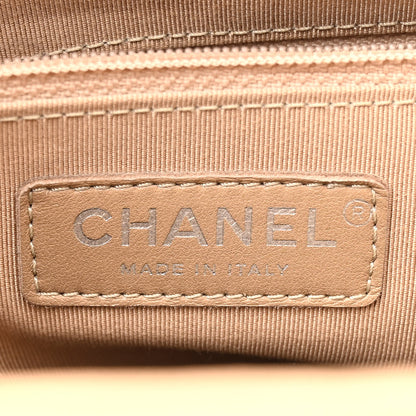 Chanel Caviar Quilted Large Urban Companion Top Handle Shopping Tote Beige 7 of 13