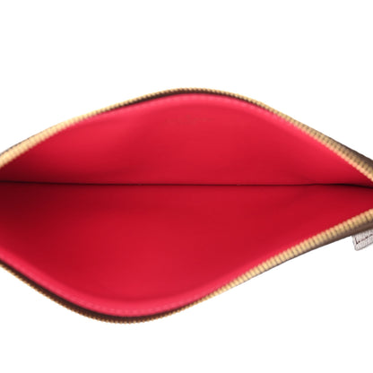 Louis Vuitton Monogram 2021 Christmas Animation Hollywood Pochette Felicie Chain Wallet Fuchsia 8 of 18
