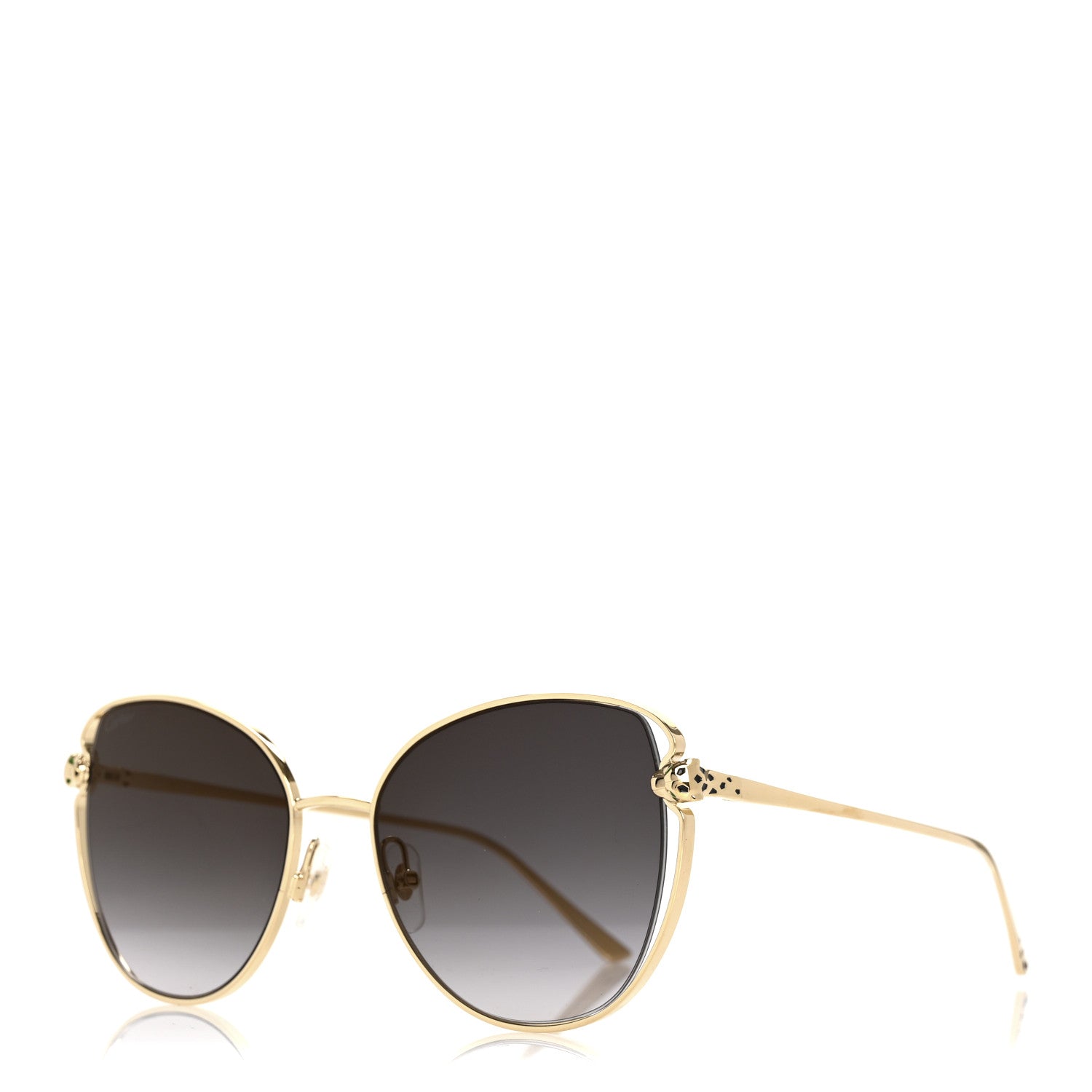 Cartier Panthere De Cartier Sunglasses CT0236S Gold 1 of 8