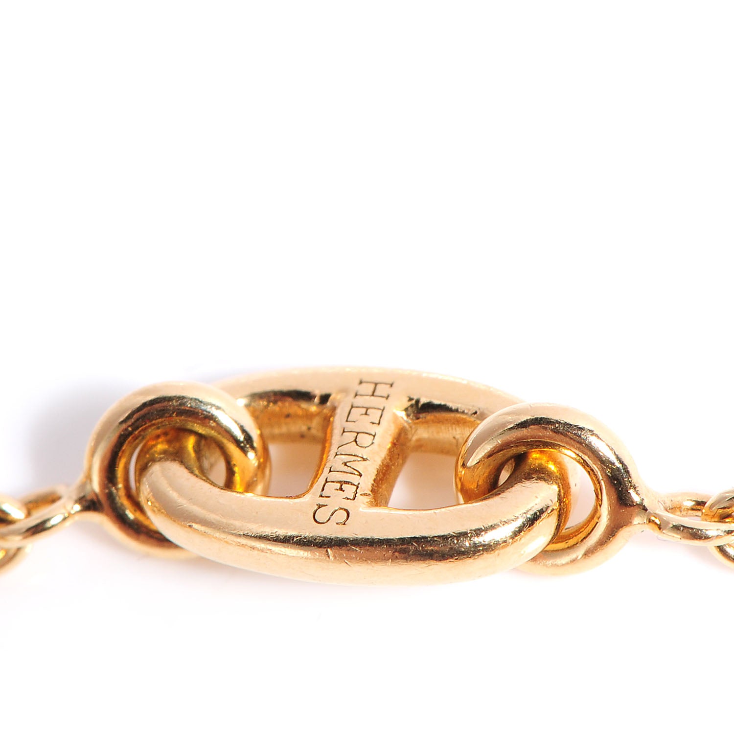 Hermes Yellow Gold Farandole Bracelet PM Size Small 5 of 7