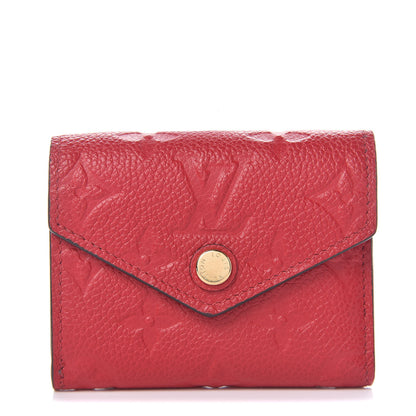Louis Vuitton Empreinte Zoe Wallet Scarlet 1 of 7