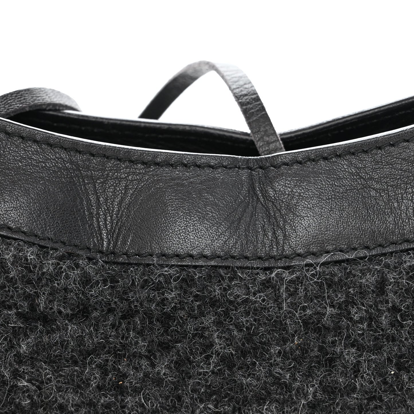 Alpaca Calfskin Classic Silver Hardware City Black
