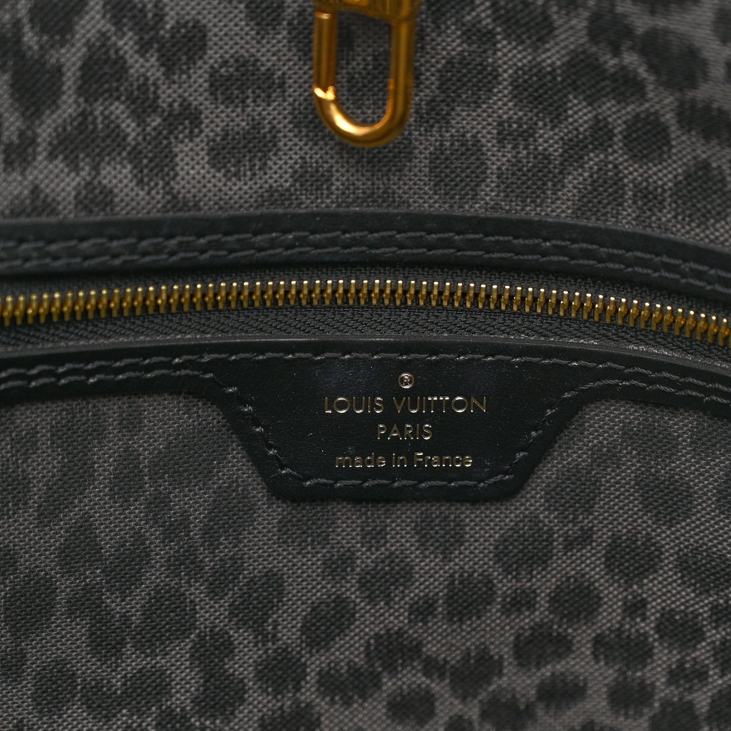 Monogram Giant Wild at Heart Neverfull MM Black
