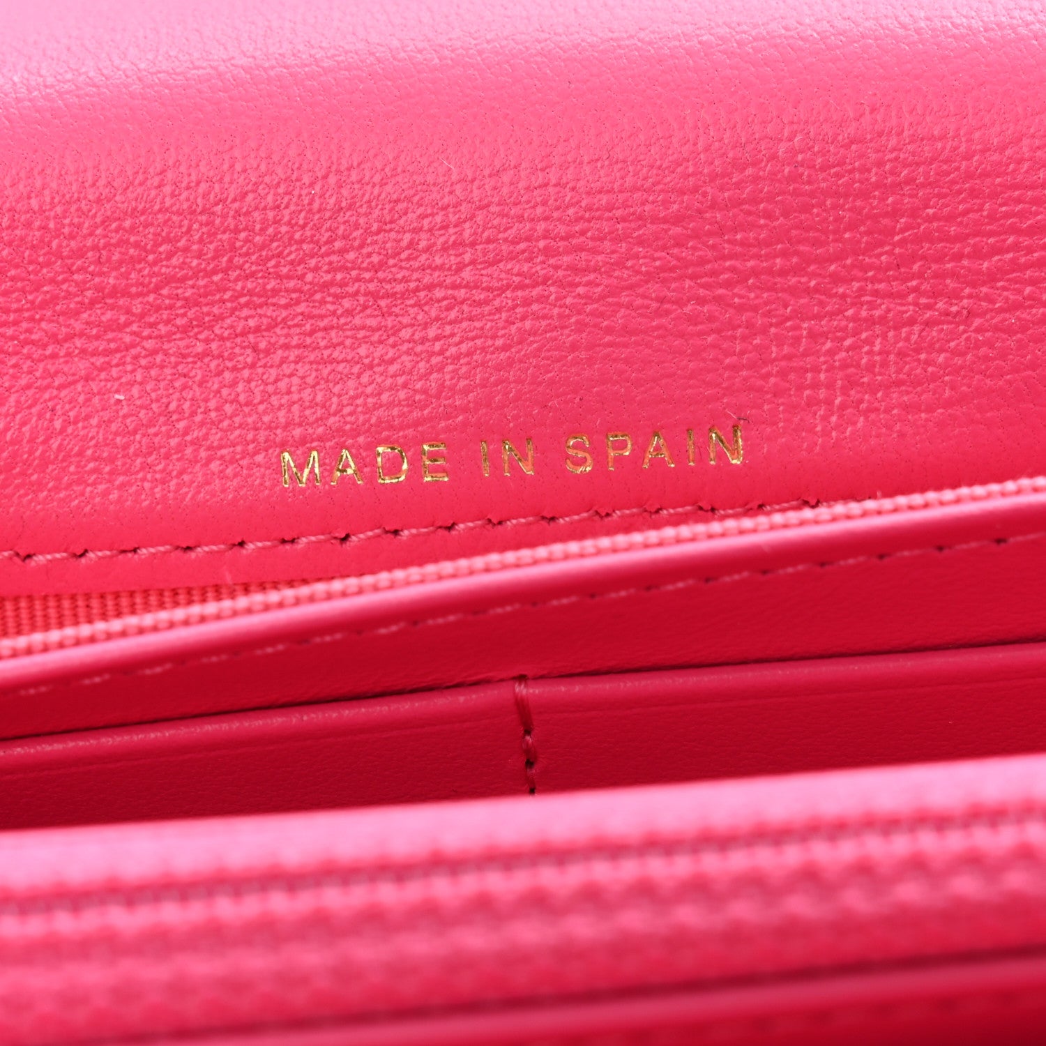 Chanel Lambskin Quilted Chanel 19 Flap Wallet Dark Pink 8 of 12