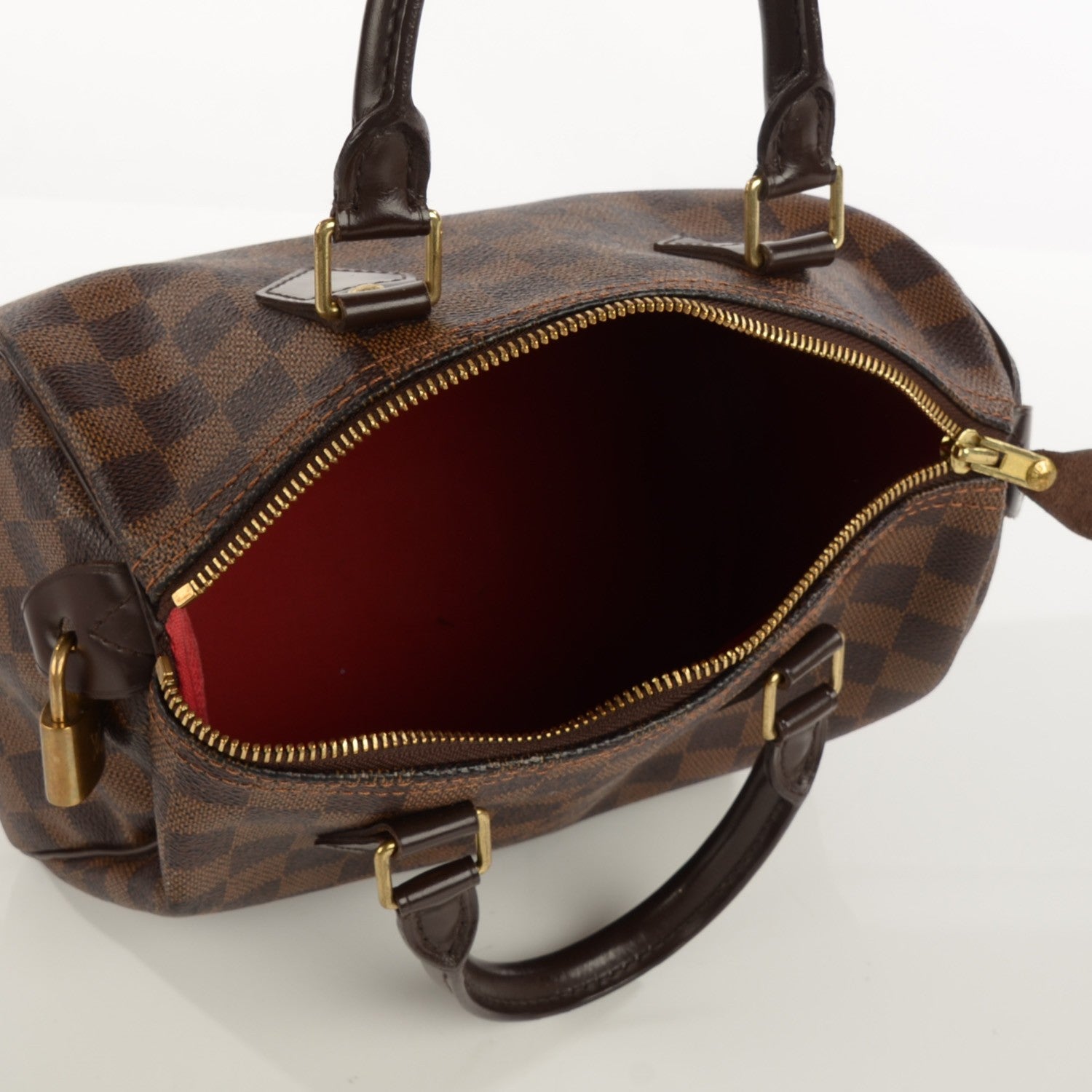 Louis Vuitton Damier Ebene Speedy 25 6 of 7