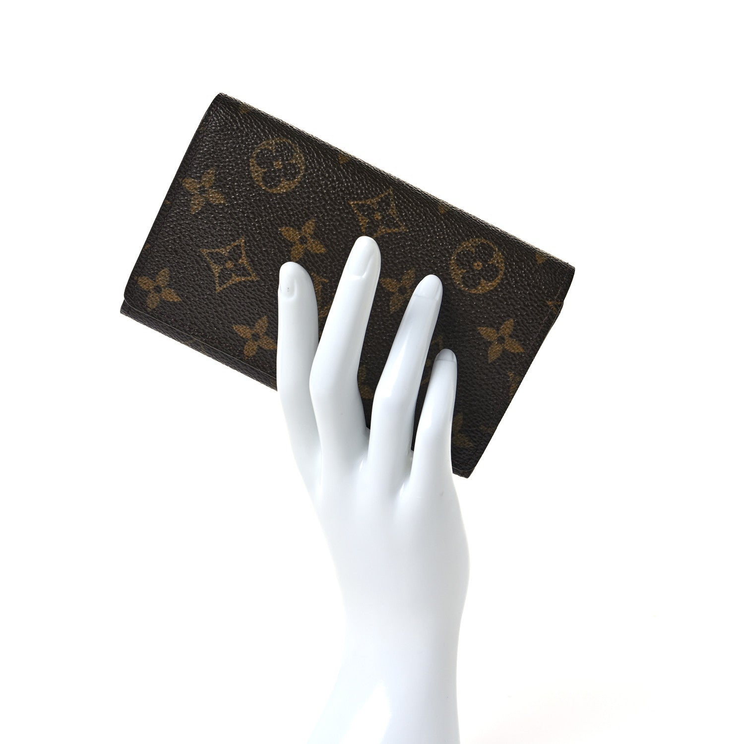 Louis Vuitton Monogram Porte-Monnaie Tresor Wallet 2 of 6