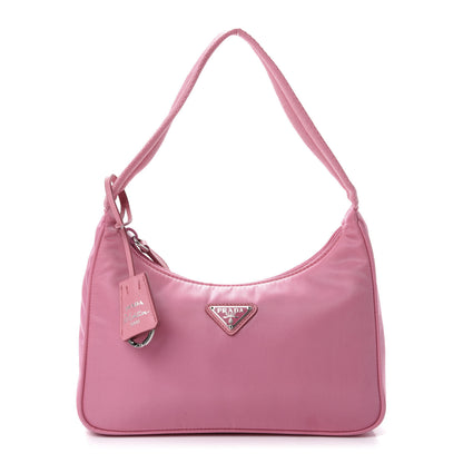 Prada Tessuto Nylon Mini Re-Edition 2000 Bag Begonia 1 of 11