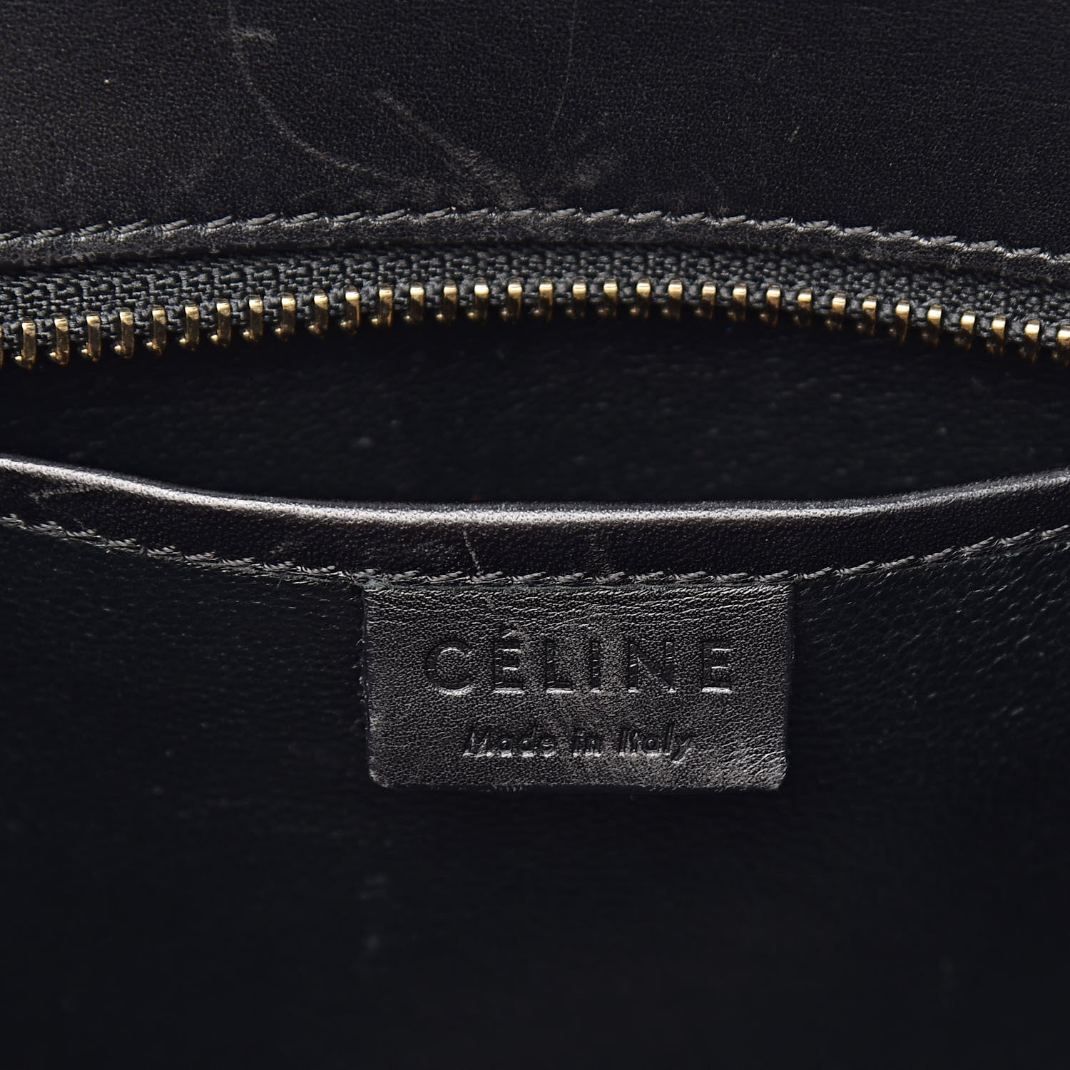 Celine Satin Calfskin Nano Tri-Color Luggage Seashell 6 of 13