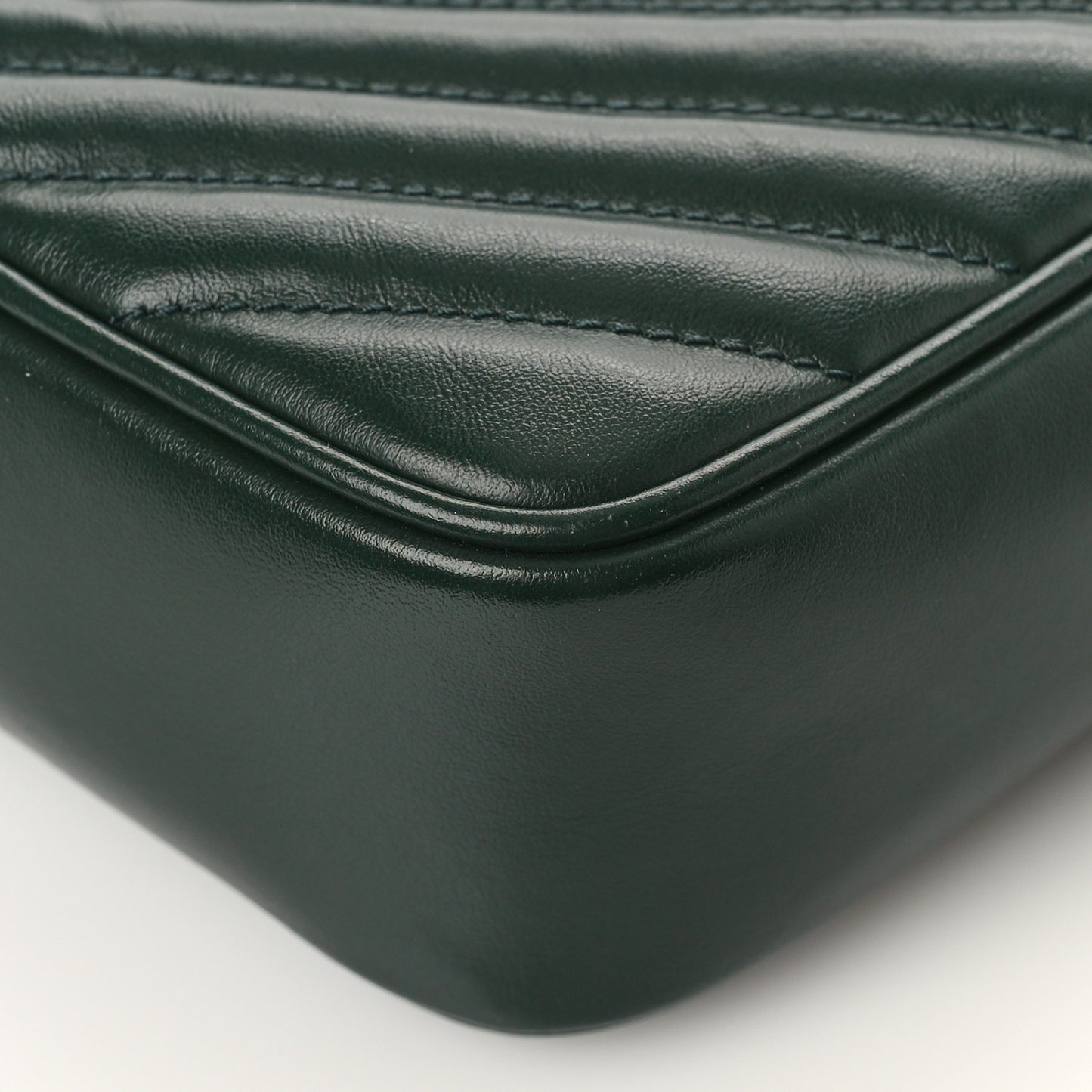 Calfskin Matelasse Monogram Lou Camera Bag New Vert Fonce