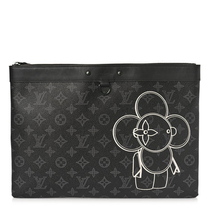 Louis Vuitton Monogram Eclipse Vivienne Apollo Pochette GM 1 of 8