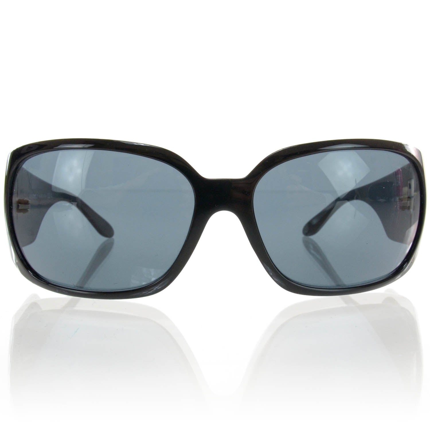Chanel Crystal CC Logo Sunglasses 5080 B Black 2 of 6