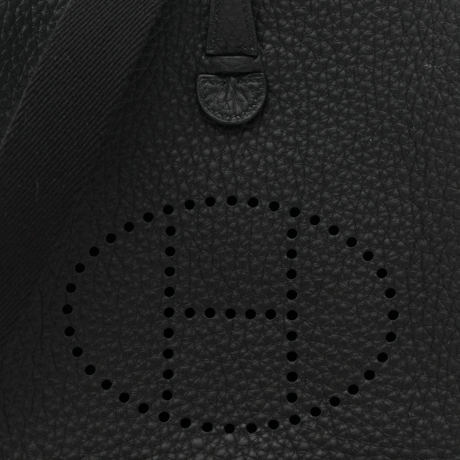 Hermes Taurillon Clemence Evelyne TPM Black 8 of 11