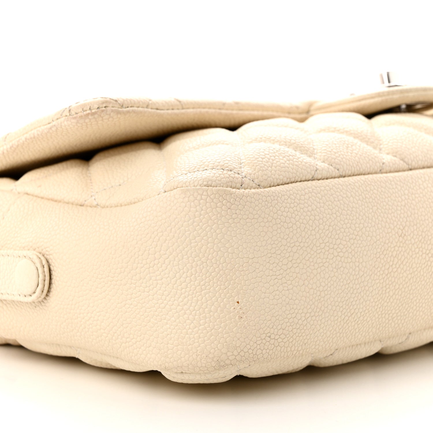 Chanel Caviar Quilted Jumbo Easy Flap Beige 9 of 15