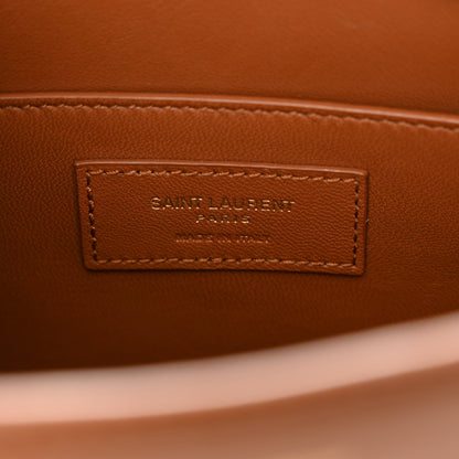 Saint Laurent Canvas Calfskin Reverse Satchel Beige Brick 6 of 12