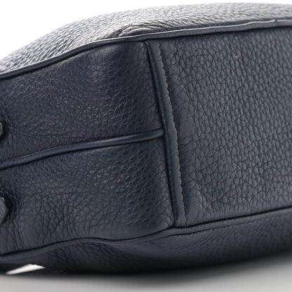 Prada Vitello Daino Medium Double Zip Shoulder Bag Baltico 11 of 12