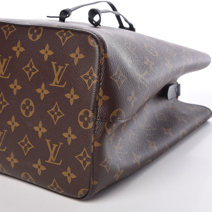 Louis Vuitton Monogram Neonoe MM Black 10 of 12