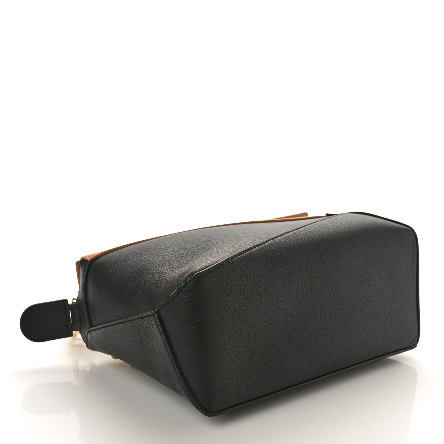 Loewe Calfskin Small Puzzle Edge Bag Warm Desert Black 4 of 9