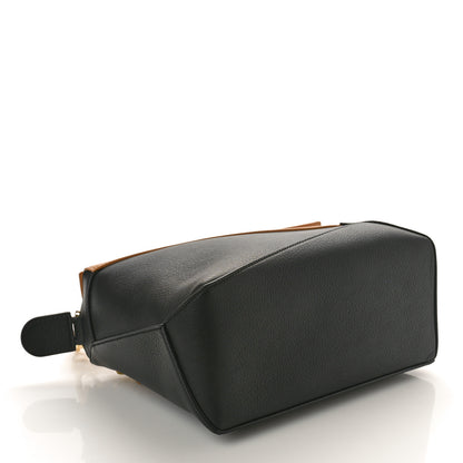 Loewe Calfskin Small Puzzle Edge Bag Warm Desert Black 4 of 9