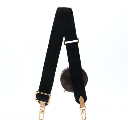 Louis Vuitton Monogram Multi Pochette Accessories Bandouliere Shoulder Strap Black 2 of 3